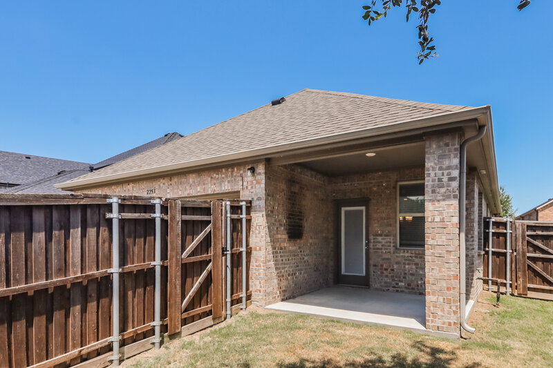 2,245/Mo, 2253 Barx Dr Little Elm, TX 75068 Rear View