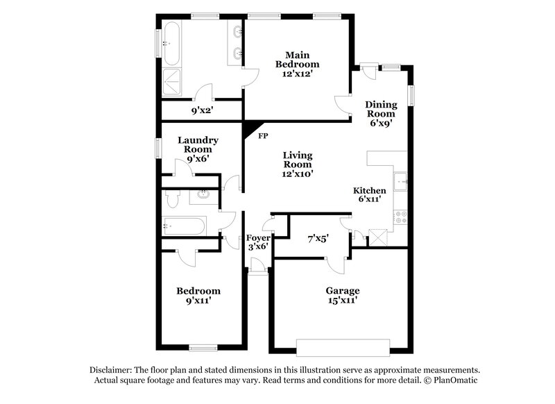 2,305/Mo, 113 Independence Trl Forney, TX 75126 Floor Plan View
