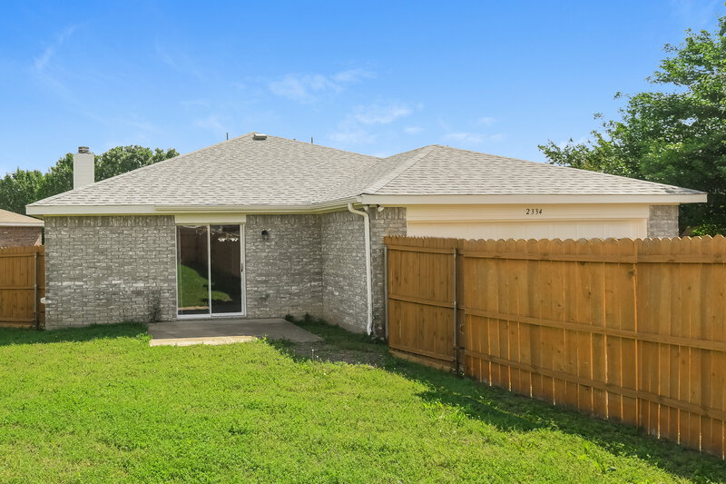 2,305/Mo, 2334 McIntosh Ct Lancaster, TX 75134 Rear View