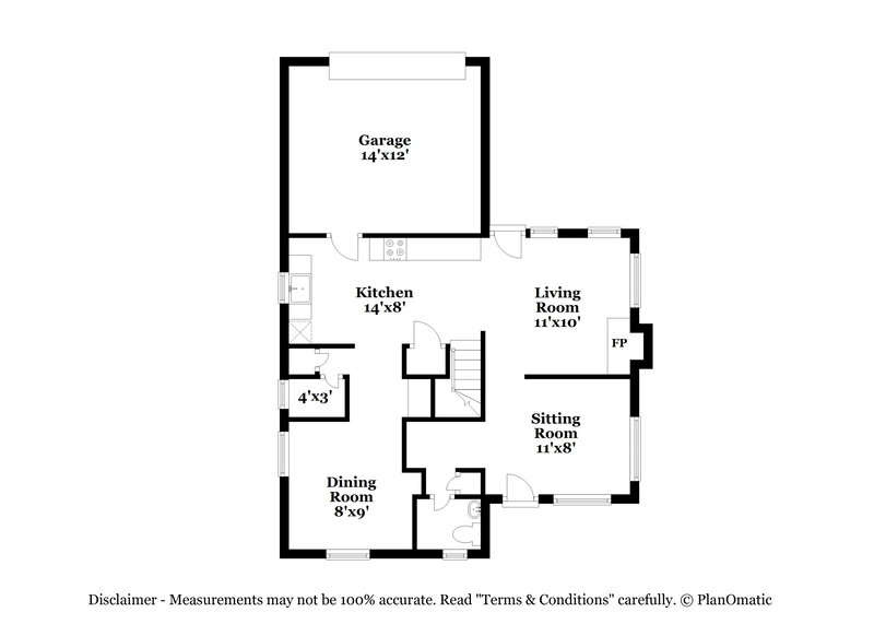 2,820/Mo, 604 Snowy Orchid Ln Desoto, TX 75115 Floor Plan View 2