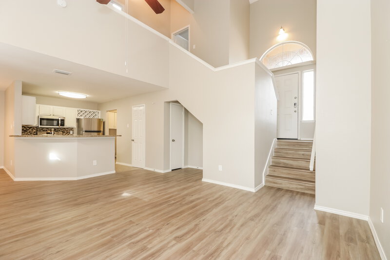 2,005/Mo, 7536 Arbor Hill Dr Fort Worth, TX 76120 Living Room View 3