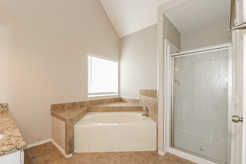 2,005/Mo, 7536 Arbor Hill Dr Fort Worth, TX 76120 Main Bathroom View