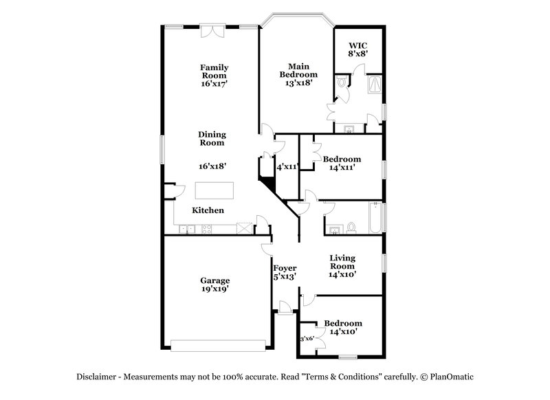 2,085/Mo, 817 Partridge Dr Aubrey, TX 76227 Floor Plan View