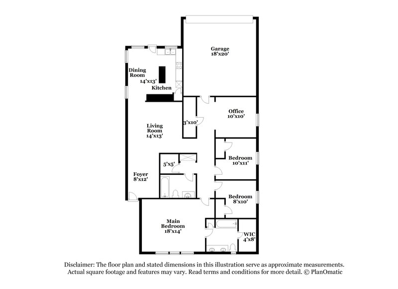 2,390/Mo, 632 Snapdragon Ln Desoto, TX 75115 Floor Plan View
