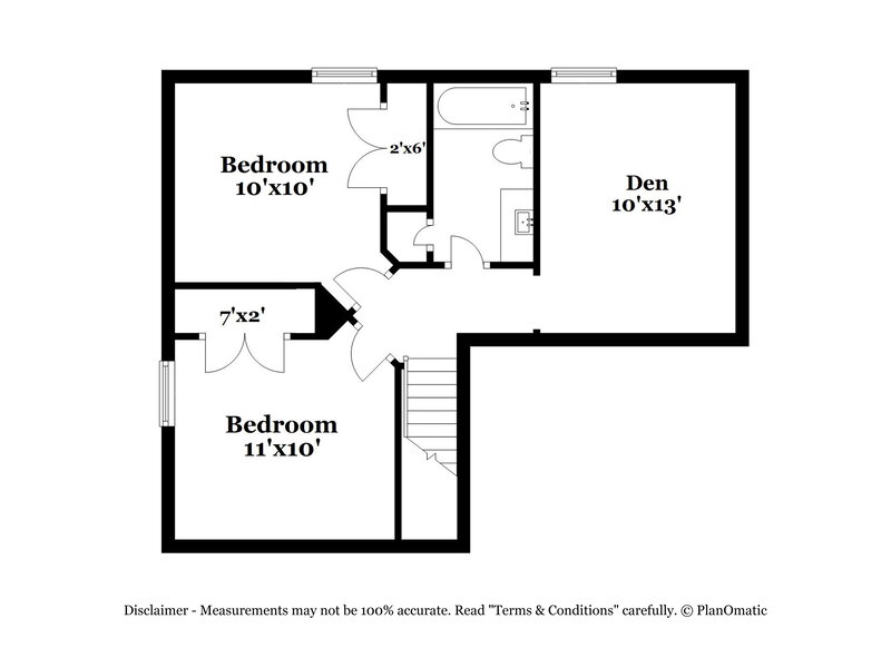 2,105/Mo, 1134 Kielder Cir Fort Worth, TX 76134 Floorplan View 2