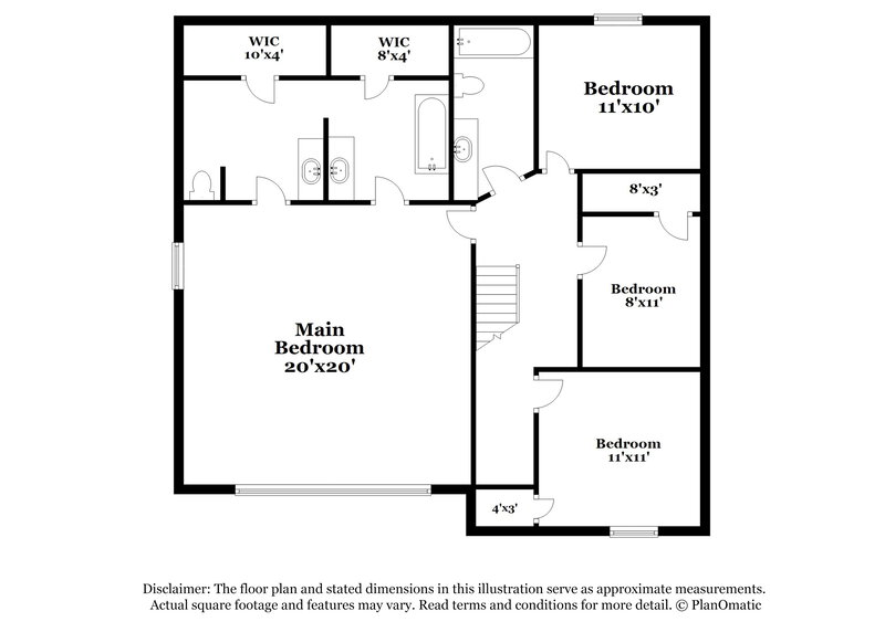 2,850/Mo, 6623 Beryl Dr Arlington, TX 76002 Floor Plan View 2