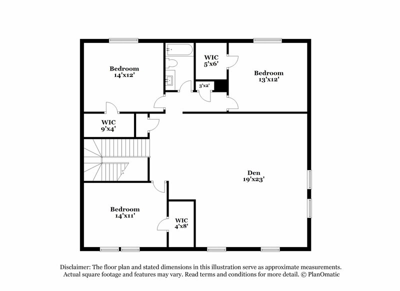 2,715/Mo, 413 Centennial Pl Crowley, TX 76036 Floor Plan View 2