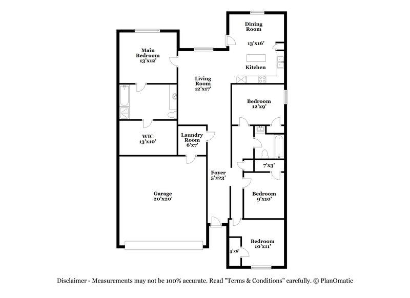 2,120/Mo, 2034 Fair Crest Trl Forney, TX 75126 Floorplan View