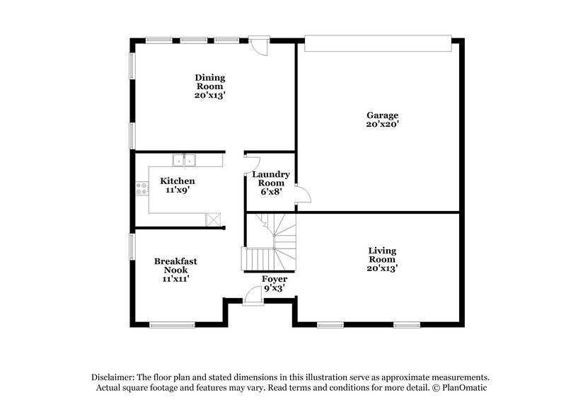 2,925/Mo, 2036 Silverado Dr Mesquite, TX 75181 Floor Plan View