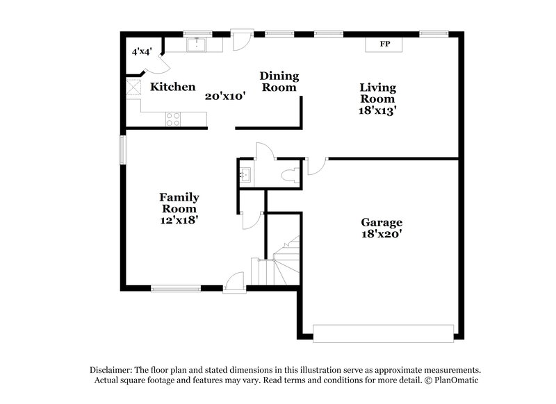 2,815/Mo, 1006 Zachary Dr Arlington, TX 76002 Floor Plan View