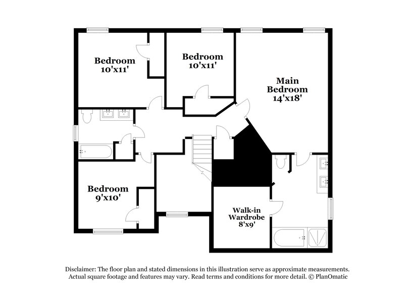 2,815/Mo, 1006 Zachary Dr Arlington, TX 76002 Floor Plan View 2