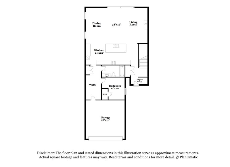 2,605/Mo, 7113 Ninth Hole Drive Fort Worth, TX 76179 Floor Plan View