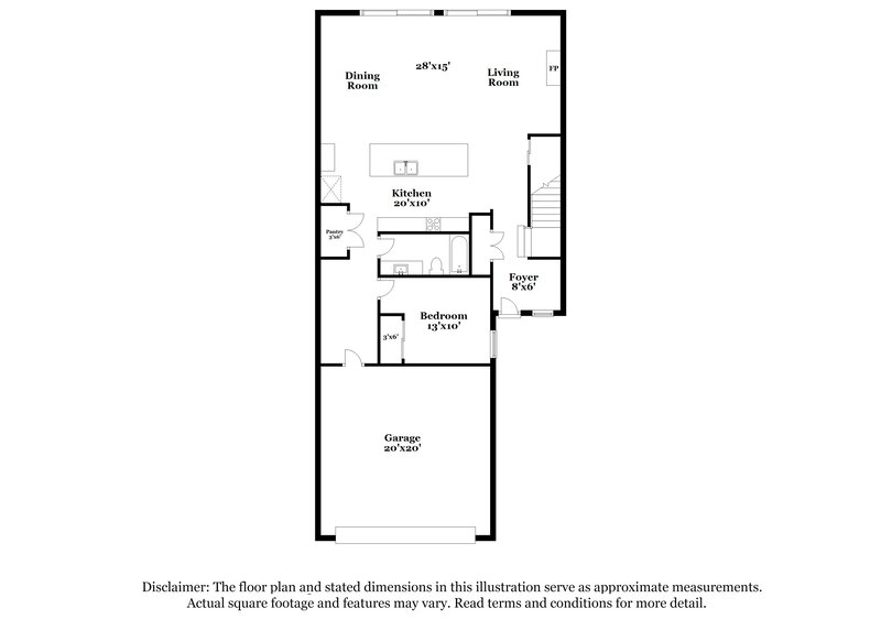 2,365/Mo, 7153 Ninth Hole Drive Fort Worth, TX 76179 Floor Plan View
