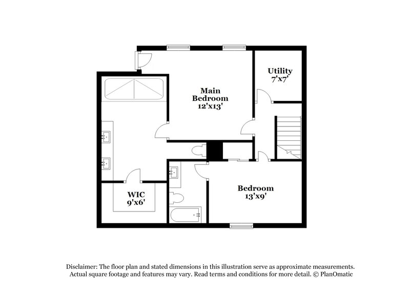 2,340/Mo, 7157 Ninth Hole Drive Fort Worth, TX 76179 Floor Plan View 2