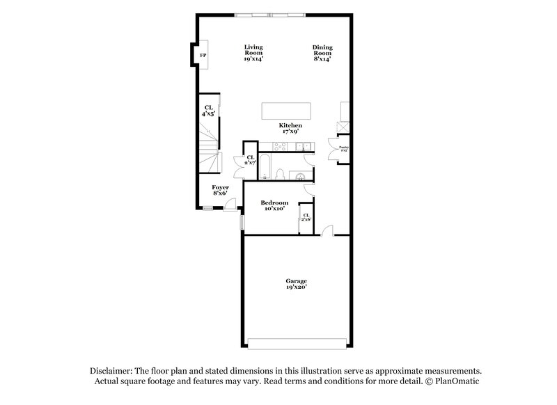 2,835/Mo, 8577 Mulligan Pass Fort Worth, TX 76179 Floor Plan View