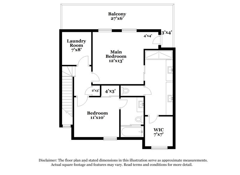 2,110/Mo, 8589 Mulligan Pass Fort Worth, TX 76179 Floor Plan View
