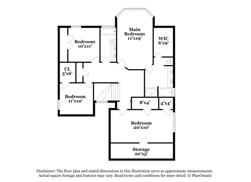 2,705/Mo, 6733 Day Dr Fort Worth, TX 76132 Floor Plan View 2