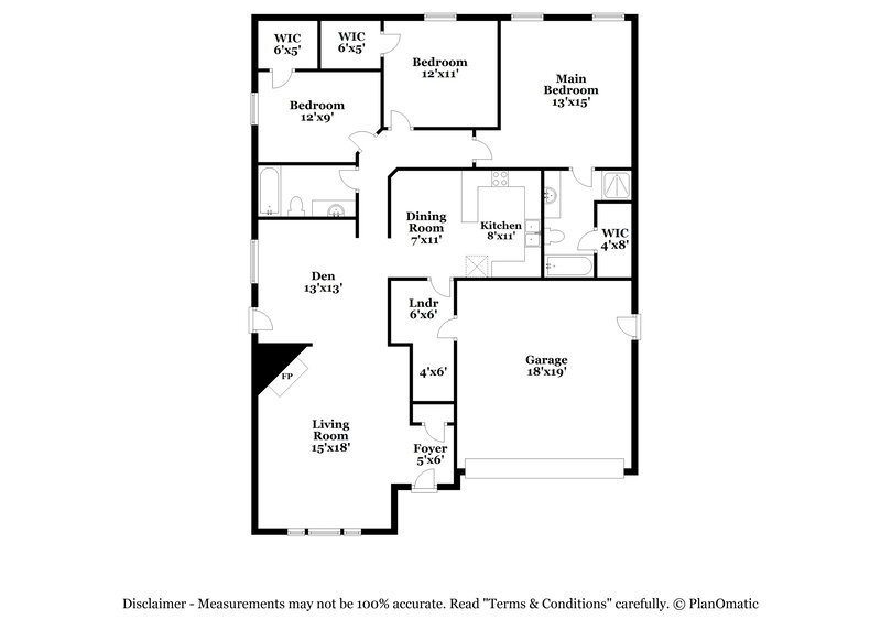 2,125/Mo, 1201 Gray Dawn Dr Midlothian, TX 76065 Floor Plan View