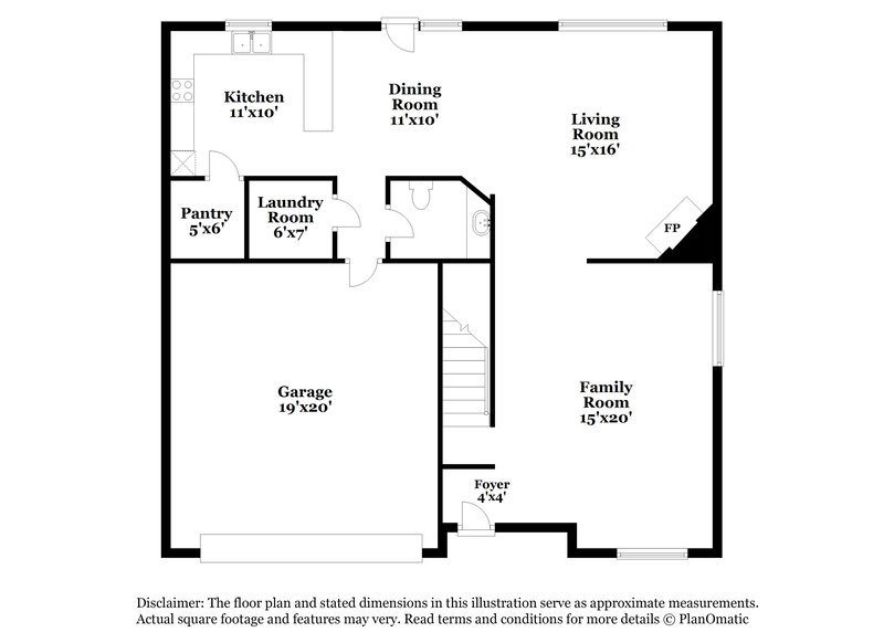 2,395/Mo, 3340 Chapel Ridge Way Fort Worth, TX 76116 Floor Plan View