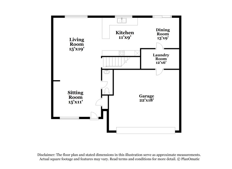 2,120/Mo, 320 Cameron Hill Pt Fort Worth, TX 76134 Floor Plan View