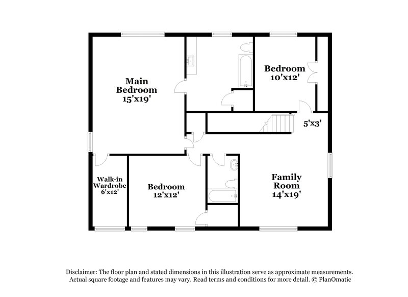 2,120/Mo, 320 Cameron Hill Pt Fort Worth, TX 76134 Floor Plan View 2