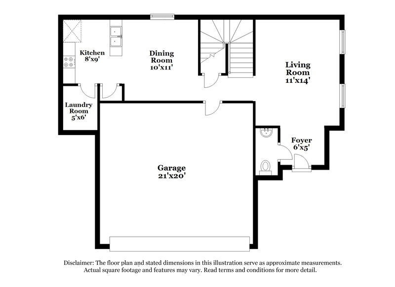 1,965/Mo, 1016 Matamoros Plz Dallas, TX 75211 Floor Plan View