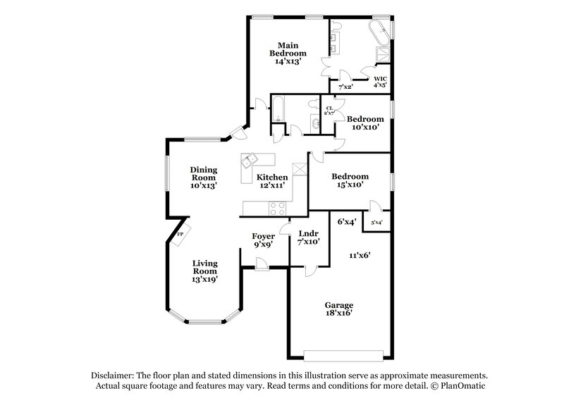 2,350/Mo, 2127 Stoneridge Dr Keller, TX 76248 Floor Plan View