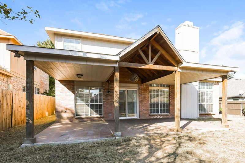 2,410/Mo, 3205 Clovermeadow Dr Fort Worth, TX 76123 Rear View