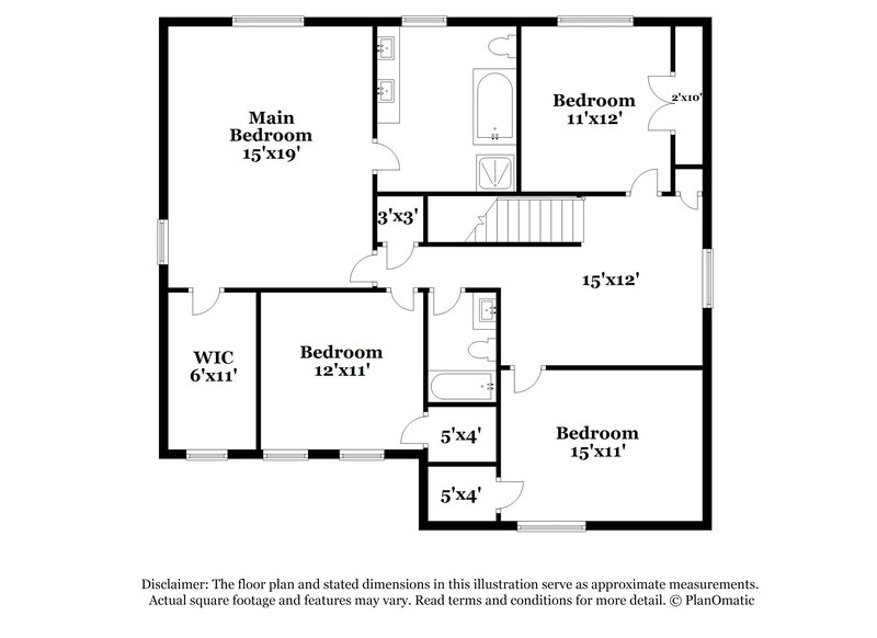 2,575/Mo, 3424 Cayman Dr Fort Worth, TX 76123 Floor Plan View 2