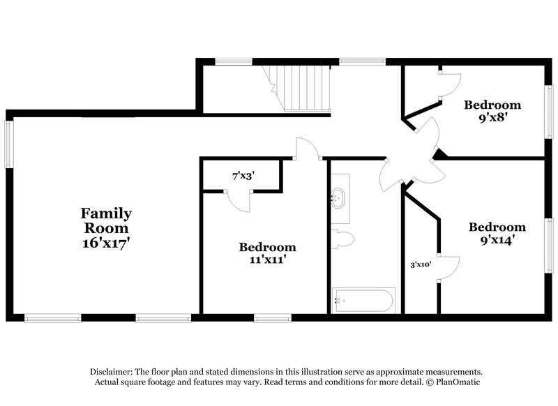 2,975/Mo, 439 Euless Dr Cedar Hill, TX 75104 Floor Plan View 2