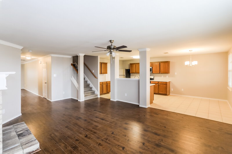 2,775/Mo, 7620 Indigo Ridge Dr Fort Worth, TX 76131 Family Room View 2