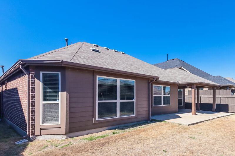 2,335/Mo, 709 Bird Creek Dr Little Elm, TX 75068 Rear View