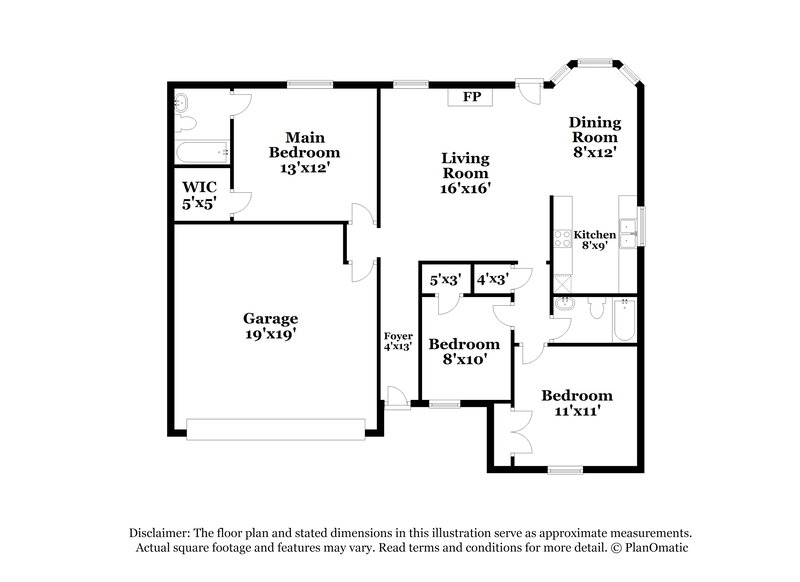 2,285/Mo, 402 Sunnyview Ct Mansfield, TX 76063 Floor Plan View