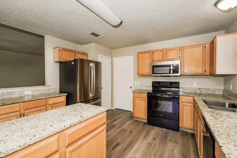 2,065/Mo, 3712 Garden Springs Dr Fort Worth, TX 76123 Kitchen View 2