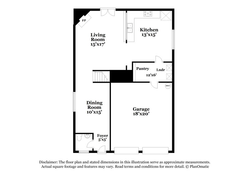2,940/Mo, 1813 Vineridge Ln Burleson, TX 76028 Floor Plan View