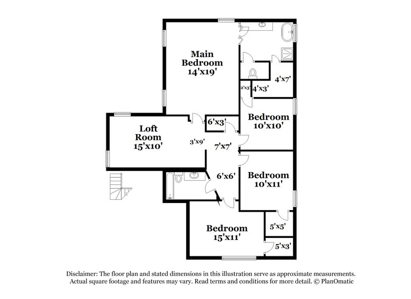 2,765/Mo, 5312 Lily Dr Fort Worth, TX 76244 Floor Plan View