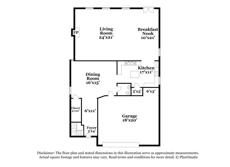 2,765/Mo, 5312 Lily Dr Fort Worth, TX 76244 Floor Plan View 2