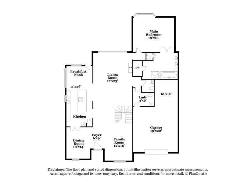 2,785/Mo, 2813 Independence Dr Melissa, TX 75454 Floorplan View