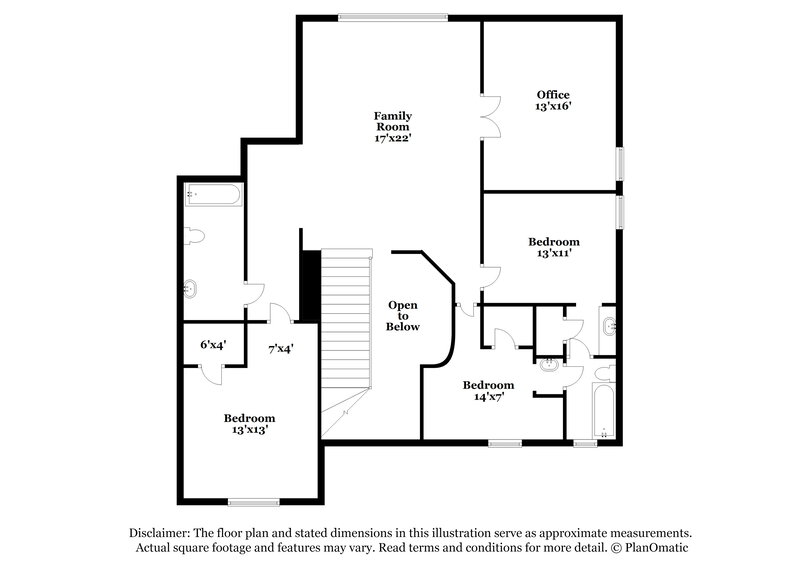 3,095/Mo, 7520 Rose Crest Blvd Forest Hill, TX 76140 Floor Plan View