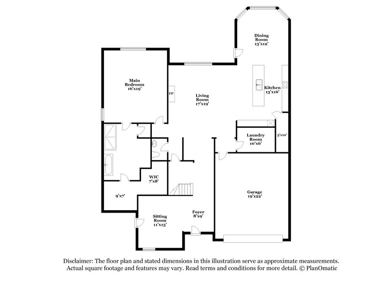 3,095/Mo, 7520 Rose Crest Blvd Forest Hill, TX 76140 Floor Plan View 2