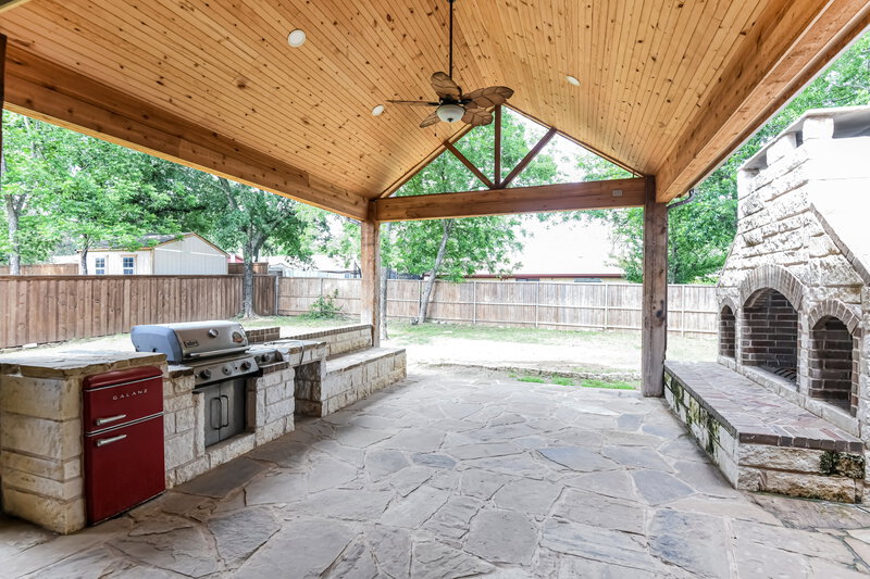 3,095/Mo, 7520 Rose Crest Blvd Forest Hill, TX 76140 Rear View