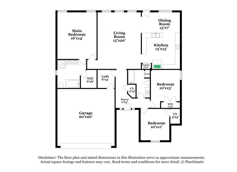 2,990/Mo, 309 Stonegate Blvd Alvarado, TX 76009 Floor Plan View