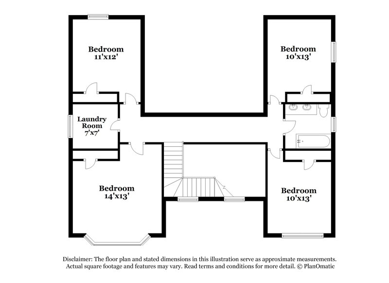 4,530/Mo, 2521 Brycewood Ln Plano, TX 75025 Floor Plan View