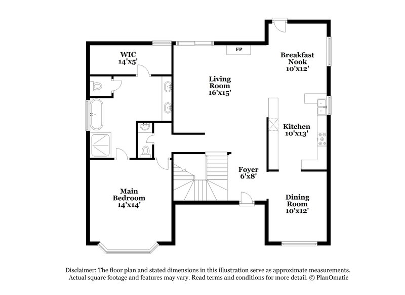 4,530/Mo, 2521 Brycewood Ln Plano, TX 75025 Floor Plan View 2