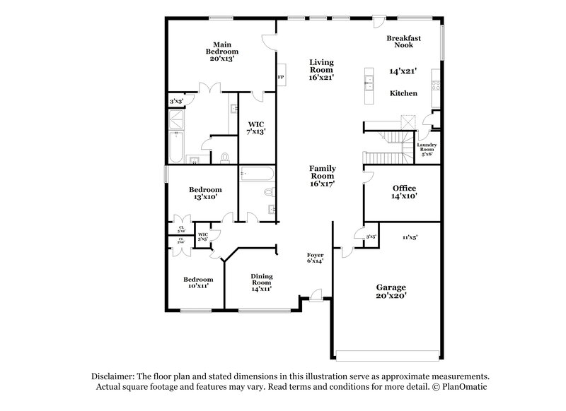 3,160/Mo, 4300 Briarcreek Dr Fort Worth, TX 76244 Floor Plan View
