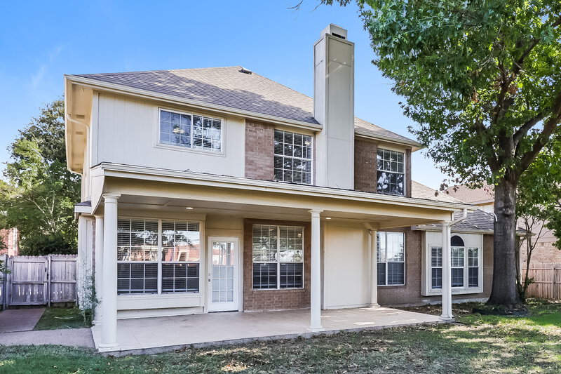 2,990/Mo, 7721 Arcadia Trl Fort Worth, TX 76137 Rear View