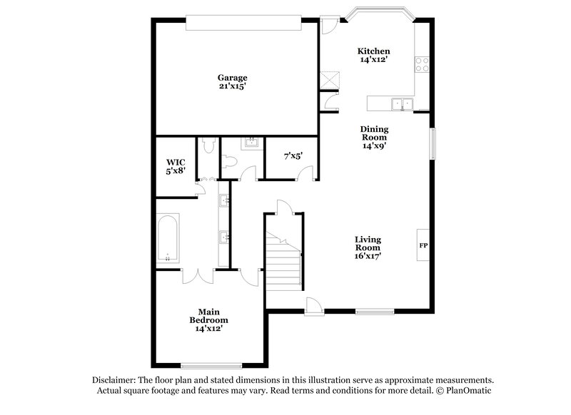 3,210/Mo, 1496 Summers Dr Cedar Hill, TX 75104 Floor Plan View