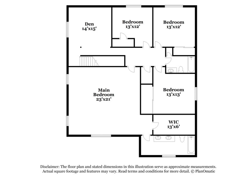 2,805/Mo, 720 King St Cedar Hill, TX 75104 Floor Plan View 2
