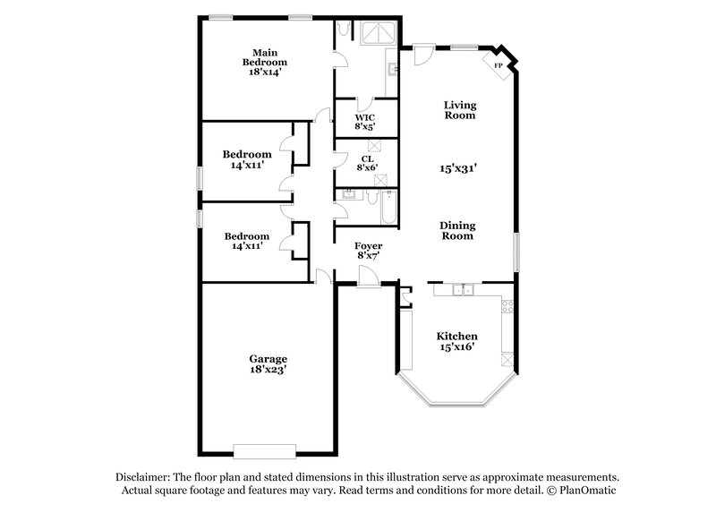 2,050/Mo, 709 Silverleaf Ct Royse City, TX 75189 Floor Plan View
