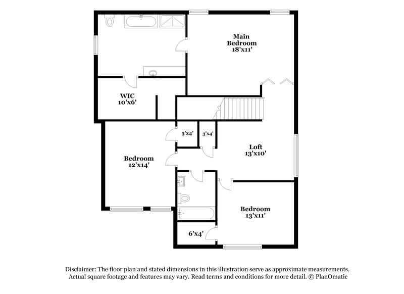 2,055/Mo, 7908 Spritsail Ln Fort Worth, TX 76179 Floor Plan View
